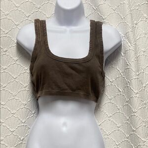 Zara‎ Brown Tank Top